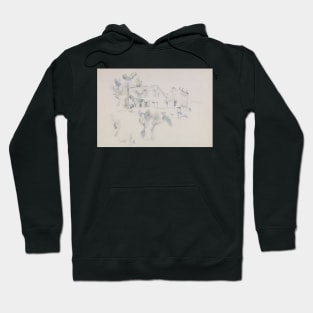 View of the Chateau Noir by Paul Cezanne Hoodie